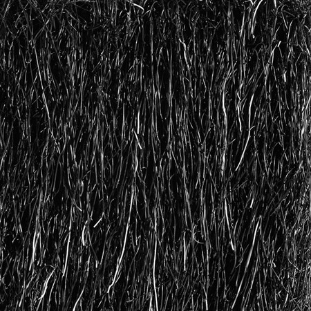 Hyrmatta, 50x50cm, svart